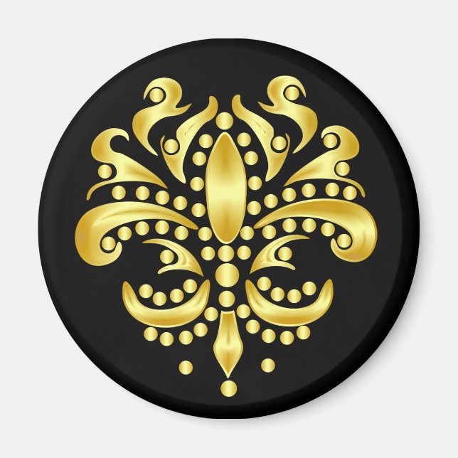 Mardi-Gras-Mask-The-Queen-V-4 Magnet (Front)