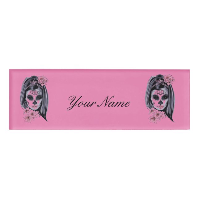 Mardi Gras Mask Thunder_Cove Name Tag (Front)