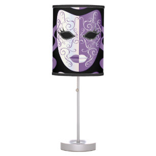 Mardi Gras Mask Thunder_Cove Table Lamp