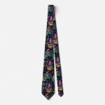 Mardi Gras Masks pattern Neck Tie