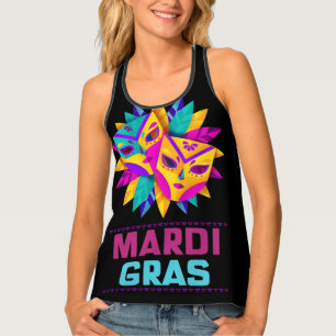 Mardi Gras Masks Tank Top