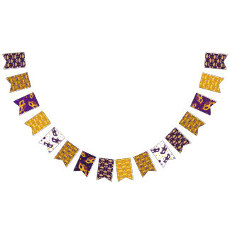 Mardi Gras Masquerade Carnaval Bunting Flags