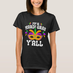 Mardi Gras Masquerade Mardi Parade Costume Mens An T-Shirt