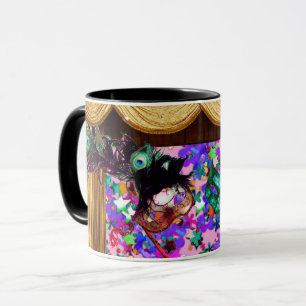 MARDI GRAS MASQUERADE MASKS Colorful Confetti Mug