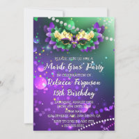 Mardi Gras Masquerade Party