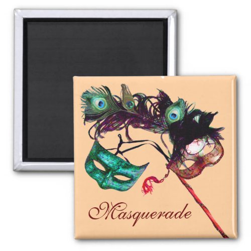 MARDI GRAS MASQUERADE PARTY MAGNET