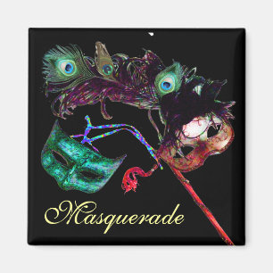 MARDI GRAS MASQUERADE PARTY MAGNET