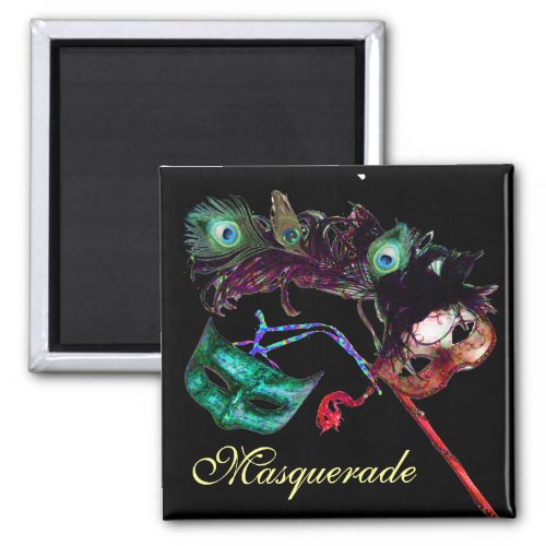 MARDI GRAS MASQUERADE PARTY MAGNET