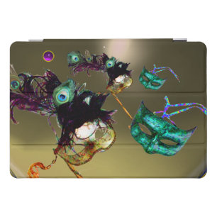 MARDI GRAS MASQUERADE PARTY MASKS Grey iPad Pro Cover