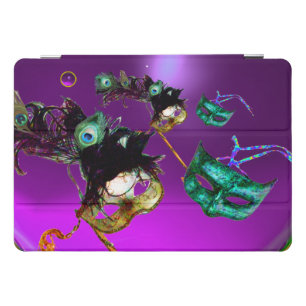 MARDI GRAS MASQUERADE PARTY MASKS Purple iPad Pro Cover