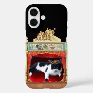 MARDI GRAS MASQUERADE THEATRE CAT iPhone 16 CASE