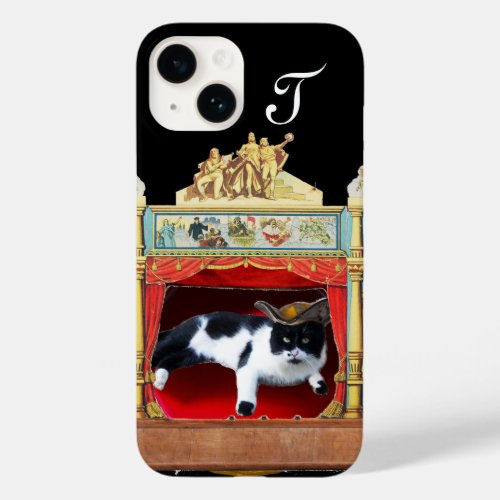 MARDI GRAS MASQUERADE THEATRE CAT Monogram Case_Mate iPhone 14 Case