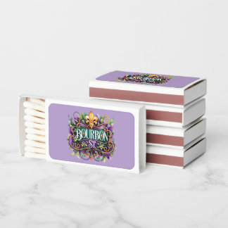 Mardi Gras Matchbox Matchboxes