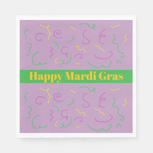Mardi Gras Napkins