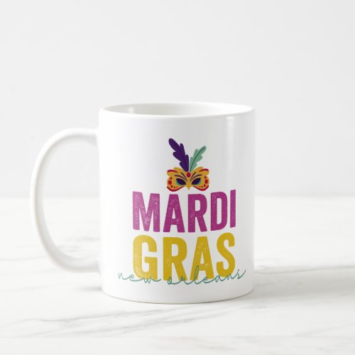 Mardi Gras New Orleans 2024 Carnival Gift   Coffee Mug