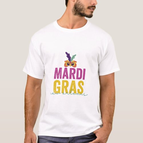 Mardi Gras New Orleans 2024 Carnival Gift   T_Shirt