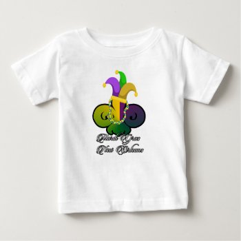 Mardi Gras New Orleans Baby T-shirt by CreoleRose at Zazzle