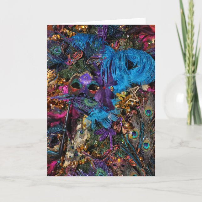 Mardi Gras / New Orleans notecard (Front)