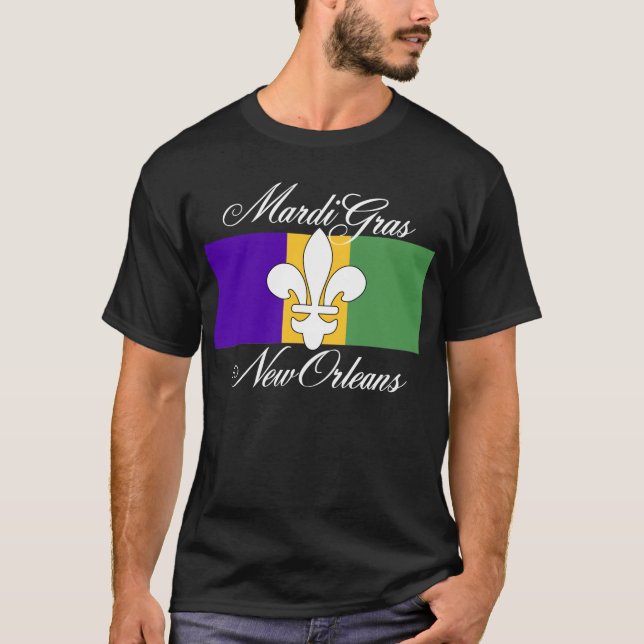 Mardi Gras New Orleans T-Shirt (Front)