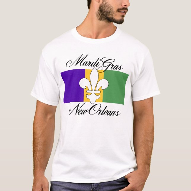 Mardi Gras New Orleans T-Shirt (Front)
