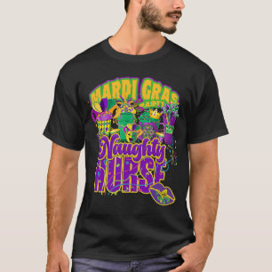 Mardi Gras Nurse customizes 2023 Jester Louisiana  T-Shirt