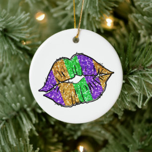 Mardi Gras Ornament