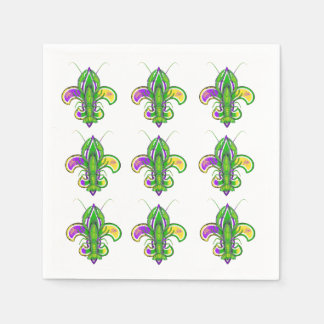 Mardi Gras Paper Napkin