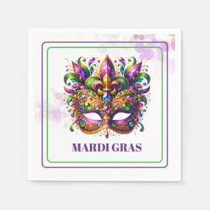 Mardi Gras Paper Napkins