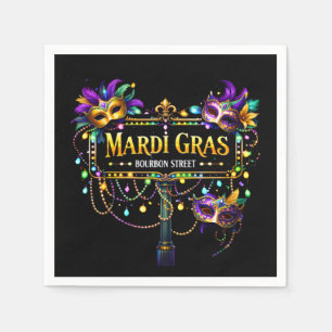 Mardi Gras Paper Napkins