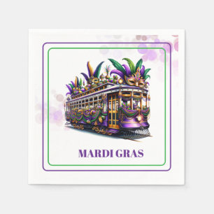 Mardi Gras Paper Napkins