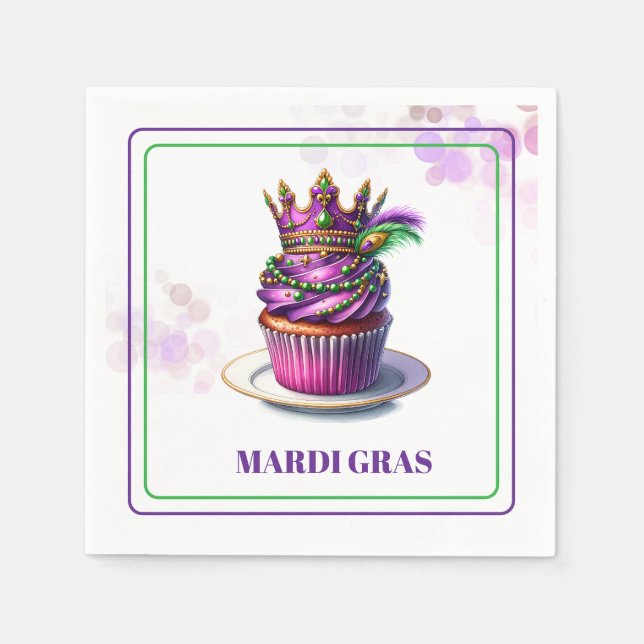 Mardi Gras Paper Napkins (Front)
