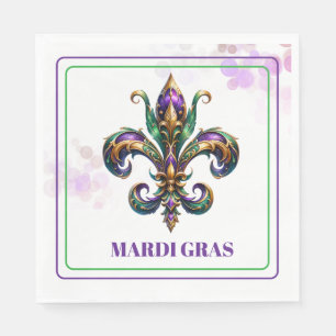 Mardi Gras Paper Napkins