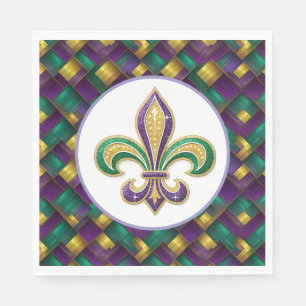 Mardi Gras Paper Napkins