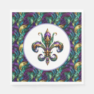 Mardi Gras Paper Napkins
