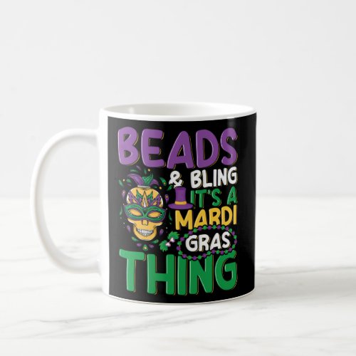 Mardi Gras Parade Beadery Design for a Jewelry Mak Coffee Mug