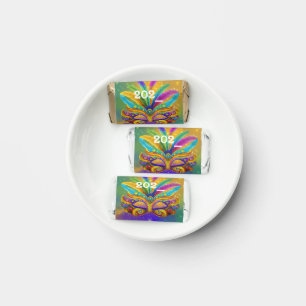 Mardi Gras Party Favors Candy Bars
