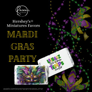 Mardi Gras Party Hershey's® Miniatures Favors