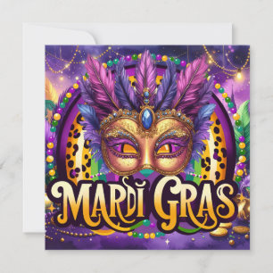 Mardi Gras Party – Lousiana Save The Date