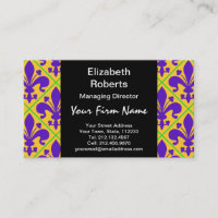 Mardi Gras Party New Orleans Fleur de Lis