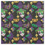 Jewelry Background Mardi Gras Fabric