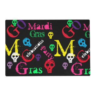 MARDI GRAS PLACEMAT