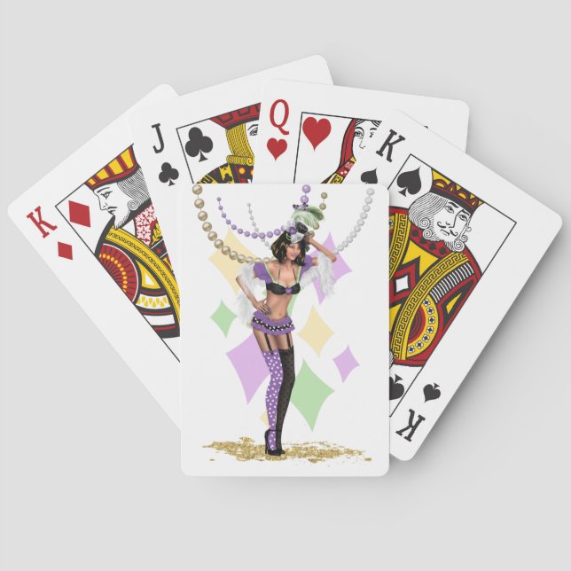 Mardi Gras Playing Cards (Back)