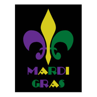 Mardi Gras Postcards & Postcard Template Designs