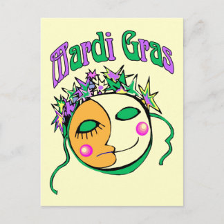 Mardi Gras Postcard