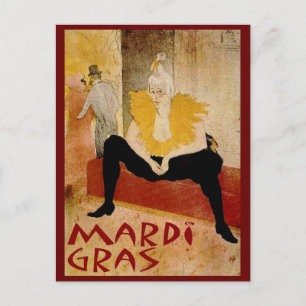 Mardi Gras Postcard