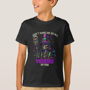 Mardi Gras Priest Witch Doctor Voodoo On You  T-Shirt