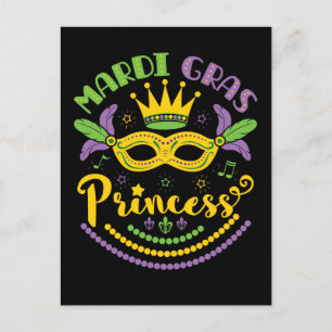 Mardi Gras Princess Postcard