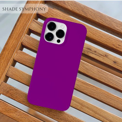 Mardi Gras Purple One of Best Solid Purple Shades Case_Mate iPhone 14 Pro Max Case