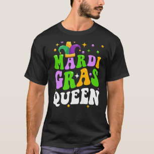 Mardi Gras Queen Family Party New Orleans Carnival T-Shirt