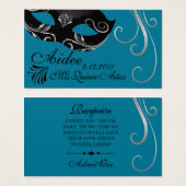 Mardi Gras QuinceTicketFr (Front & Back)